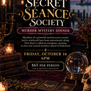 Murder Mystery Dinner 10/16/26