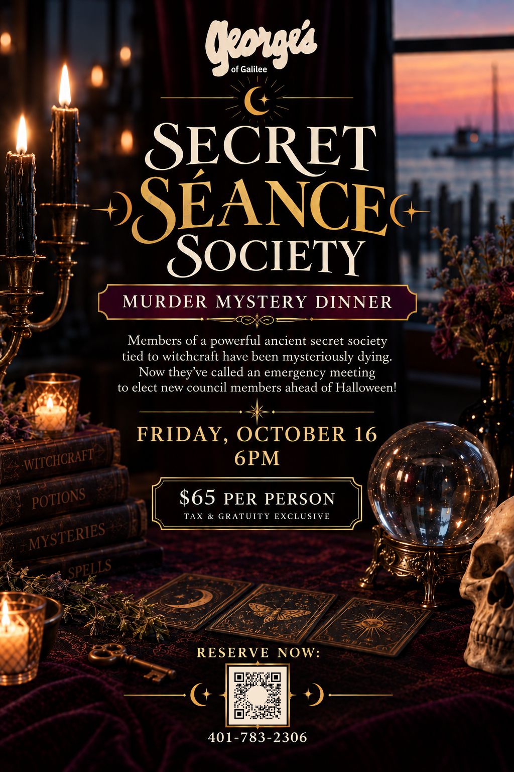 Murder Mystery Dinner 10/16/26