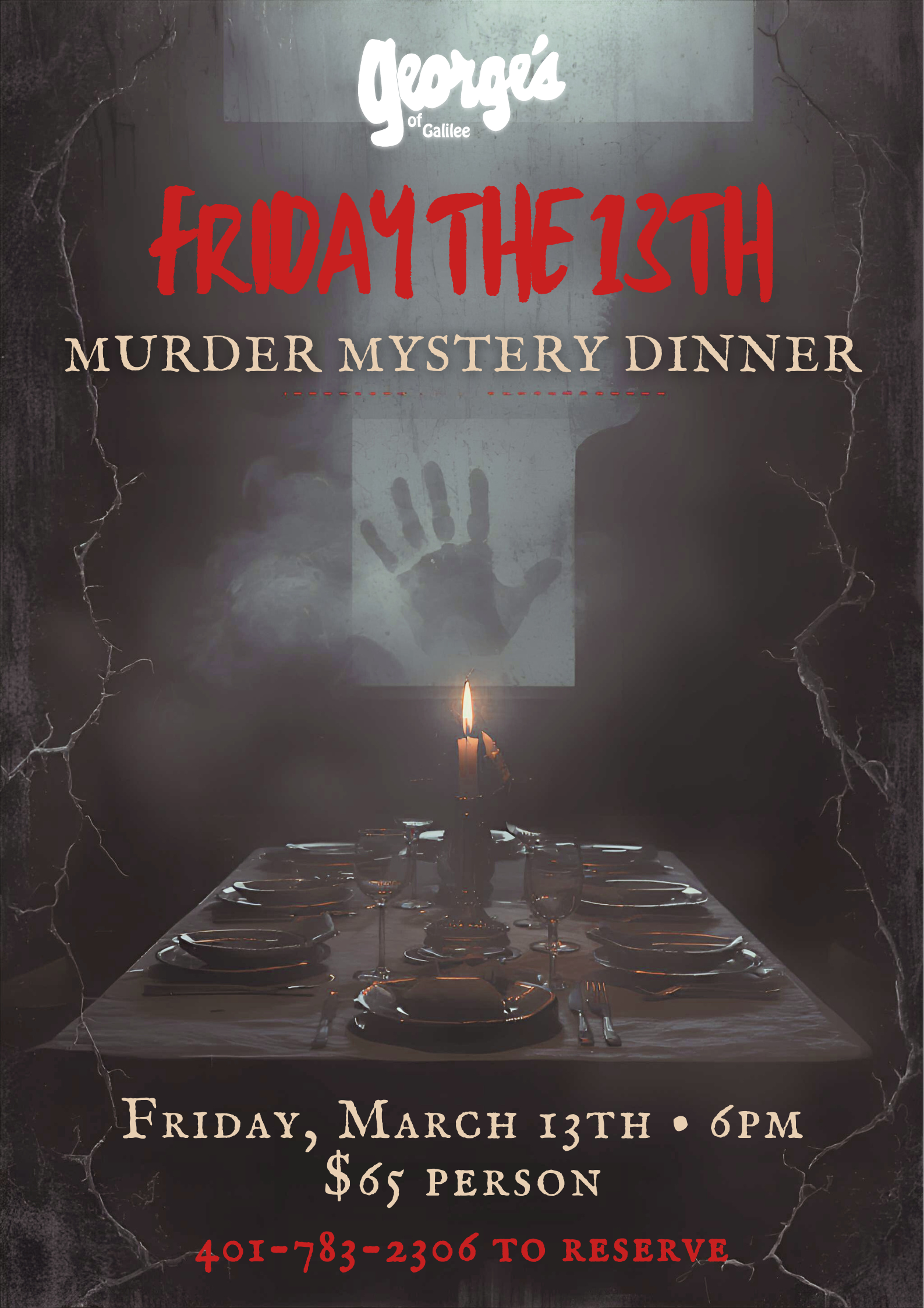 Friday the 13th Murder Mystery Dinner